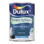 Dulux 5569243 Simply Refresh Feature Wall Matt Emulsion Paint - Indigo Shade - 1.25L 440099