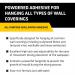 Everbuild All Purpose Wallpaper Adhesive Easy-Mix Formula 1 Bag Hangs Up To 5 Rolls 445353