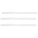 GBC Binding Wire Elements 21 Loop 100 Sheets 12mm for A4 Silver Ref IB161230 [Pack 100] 445524