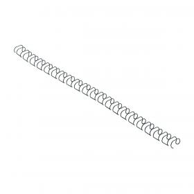GBC Binding Wire Elements 21 Loop 70 Sheets 8mm Black Ref 165122U Pack of 100 449046