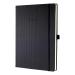 Sigel Conceptum Notebook Hard Cover 80gsm Ruled and Numbered 194pp PEFC A5 Black Ref CO122