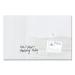Sigel Artverum High Quality Tempered Glass Magnetic Board With Fixings 1000x650mm White Ref GL141