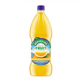 Robinsons Squash Double Concentrate No Added Sugar 1.75 Litres Orange Ref 200659 Pack of 2 460368