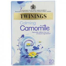 Twinings Infusion Tea Bags Individually-wrapped Camomile Ref 0403147 [Pack 20] 461581