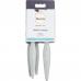Harris Essentials Walls & Ceilings Paint Brush Set Pack Of 5 0.5”, 1”, 1.5”, 2”, Grey 462960