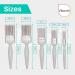Harris Essentials Walls & Ceilings Paint Brush Set Pack Of 5 0.5”, 1”, 1.5”, 2”, Grey 462960