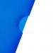 5 Star Office Folder Embossed Cut Flush Polypropylene Copy-safe Translucent 110 Micron A4 Blue [Pack 25]