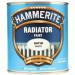 Hammerite Radiator Paint Satin White 500ml tin 470211