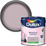 Dulux Silk Emulsion Paint For Walls And Ceilings - Dusted Fondant 2.5 Litres 470849