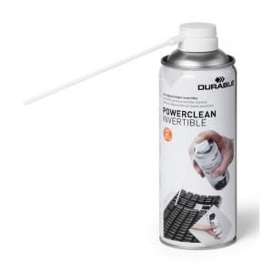 Durable Powerclean Air Duster Gas Cleaner Flammable Inverted 200ml Ref