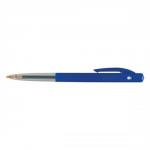 Bic M10 Clic Ball Pen Retractable 1.0mm Tip 0.32mm Line Blue Ref 1199190121 [Pack 50] 48463X