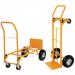 5 Star Facilities Universal Hand Trolley and Platform Truck Capacity 250kg Foot Size W550xL460mm Yellow