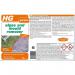 HG Algae & Mould Remover Concentrate 1L Patio Cleaner Covers 200m2 489096