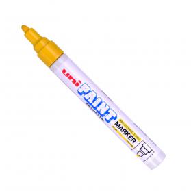 Uni Paint Marker Bullet Tip Medium Point Px20 Line Width 1.8-2.2mm Yellow Ref 545509000 Pack of 12 489371