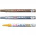 Uni Paint Marker Bullet Tip Fine Point PX21 Acrylic Nib 1.2mm Silver Ref 558742000 [Pack 12]