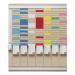Nobo Midi T-Card Kit Office Planner 8 Columns 24 Slots plus Cards Links Inserts Ref 2911080