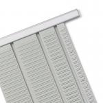 Nobo T-Card Panels 54 Slot W128mm Card Size 4 Ref 1900405 491362