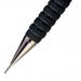 Pentel A315 Automatic Pencil with Rubber Grip and 2 x HB 0.5mm Lead Black Barrel Ref A315-A [Pack 12]