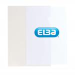 Elba Cut Flush Folder 80 Micron A4 Open Two Sides Clear Ref 100206548 [Pack 100] 494496