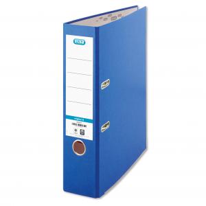 Click to view product details and reviews for Elba Lever Arch File A4 Coloured Paper On Board Capacity 70mm Blue Ref.