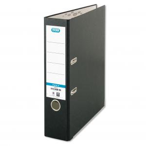 Click to view product details and reviews for Elba Lever Arch File A4 Coloured Paper On Board Capacity 70mm Black.