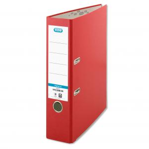 Click to view product details and reviews for Elba Lever Arch File A4 Coloured Paper On Board Capacity 70mm Red Ref.