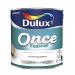Dulux Once Eggshell Paint Pure Brilliant White 2.5Litre 495580