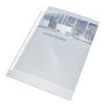 Esselte Heavy-duty Punched Pocket Polypropylene Top-opening 115 Micron A4 Clear Ref 47187 [Pack 25] 496602