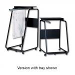 Arnos Hang-A-Plan Premium D055 Small (A1) Front Load Trolley (Black) without Shelf D055