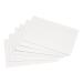 5 Star Office Record Cards Blank 5x3in 127x76mm White [Pack 100]
