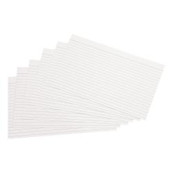 Cheap Stationery Supply of 5 Star Office Record Cards Ruled Both Sides 8x5in 203x127mm White Pack of 100 502586 Office Statationery