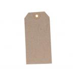 Tag Label Unstrung 120x60mm Buff [Pack 1000] 504110