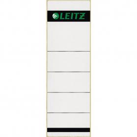 Leitz Replacement Spine Labels for Standard Board Files Self Adhesive Ref 1642-00-85 Pack of 10 504838