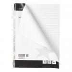 5 Star Value Wirebound Notebook 60gsm Ruled 100 Pages A4 [Pack 10] 505331