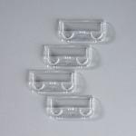 Rexel Crystalfile Classic Plastic Tabs for Suspension File Clear Ref 78020 [Pack 50] 505396