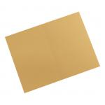 5 Star Elite Square Cut Folders 315gsm Heavyweight Manilla Foolscap Yellow [Pack 100] 508961