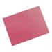 5 Star Elite Square Cut Folders 315gsm Heavyweight Manilla Foolscap Red [Pack 100]