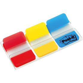 Post-it Index Strong 25mm Assorted Red Yellow and Blue Ref 686-RYB Pack of 66