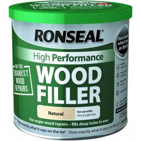 Ronseal 35304 High Performance Wood Filler - Natural 550G 518332