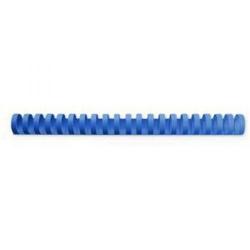 Cheap Stationery Supply of GBC CombBind (A4) 16mm Plastic Binding Combs 21 Ring 145 Sheet Capacity (Blue) Pack of 100 4028620 Office Statationery