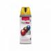 Plastikote Twist & Spray Paint Premium Gloss Yellow 400ml Multi Surface Use 529503