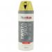 Plastikote Premium Paint Spray Gloss Finish Yellow 400ml. 529503