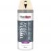 Plastikote Premium Paint Spray Satin Finish White 400ml. 531442