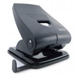 Rapesco Germ-Savvy Antibacterial: Heavy Duty 2-Hole Punch (40 Sheet) ? Black 531555