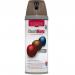 Plastikote Satin Twist And Spray 400Ml, Chocolate Brown (Packaging May Vary) 531566