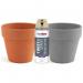 Plasti-Kote 22123 400Ml Premium Spray Paint Satin - Warm Grey 531582