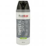 Plastikote Twist and Spray Primer Paint Quick Drying Black 400ml 531764