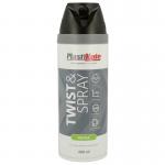 Plastikote Twist and Spray Primer Paint Quick Drying Black 400ml 531764