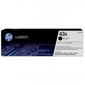 HP 43X Laser Toner Cartridge High Yield Page Life 30000pp Black Ref C8543X 532372