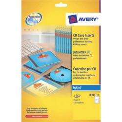 Cheap Stationery Supply of Avery CD/DVD Inkjet Case Cover 151x121mm and Tray Insert 151x118mm Photo Quality J8435-25 Pack of 25 Office Statationery